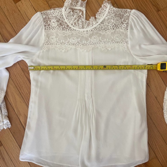 Boden White Lace Blouse - Picture 14 of 15